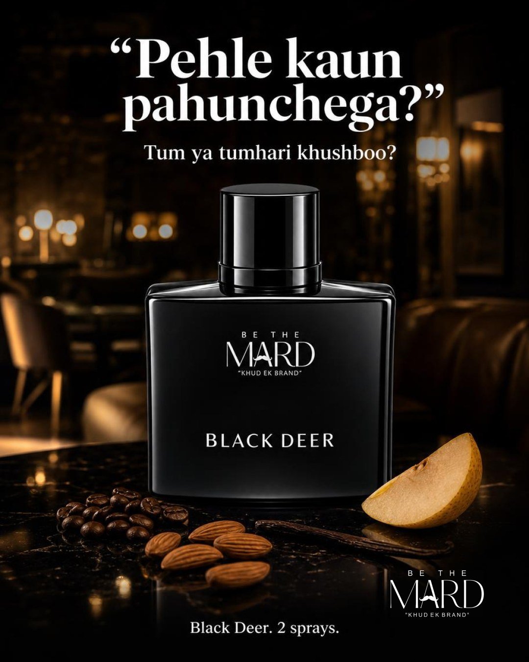 Party mein pehle kaun pahunchta hai: tum ya tumhari khushboo?